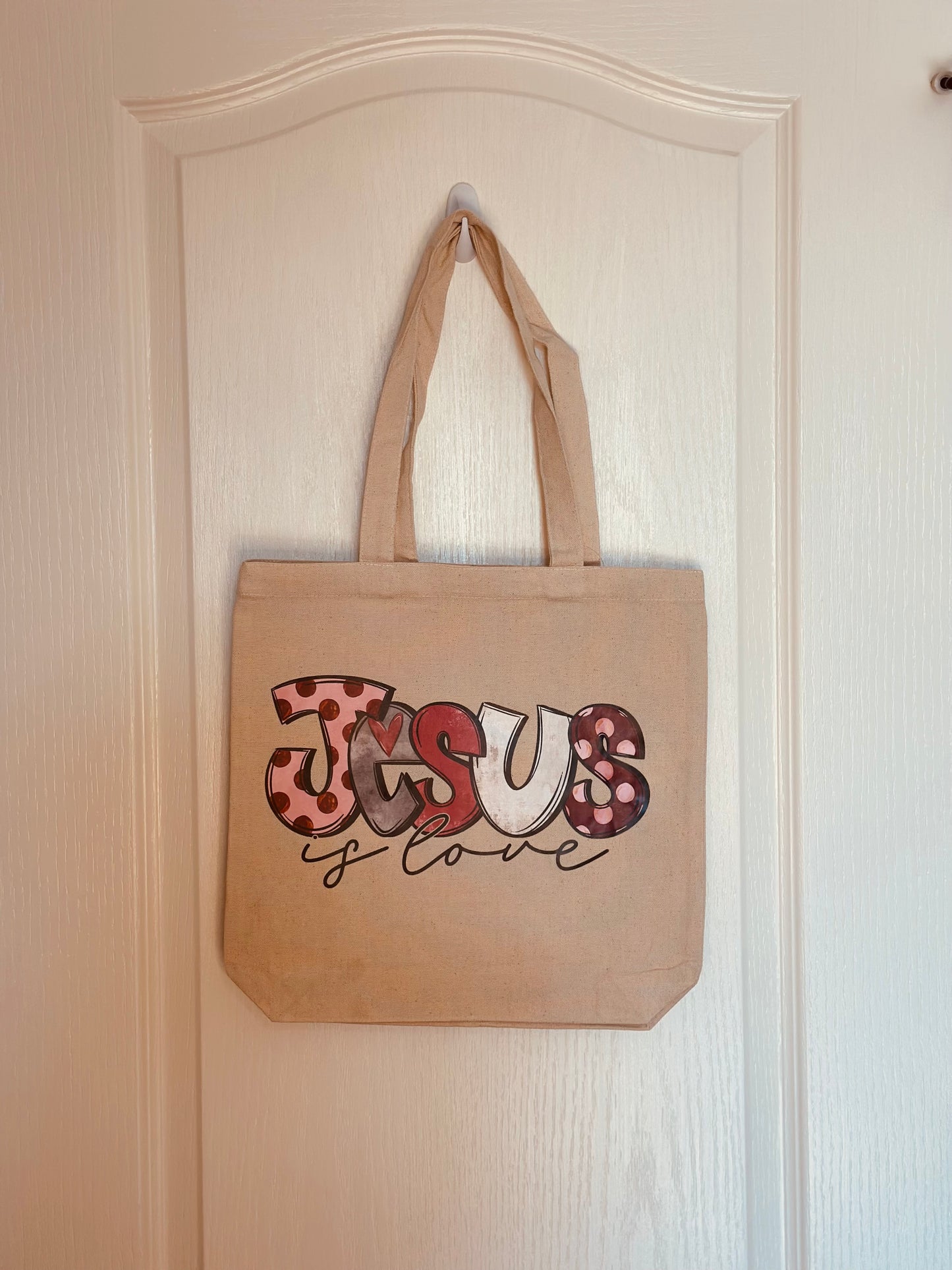 Jesus Is Love Tote