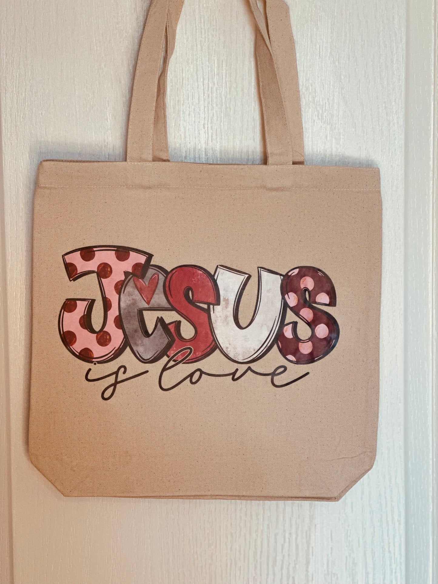 Jesus Is Love Tote