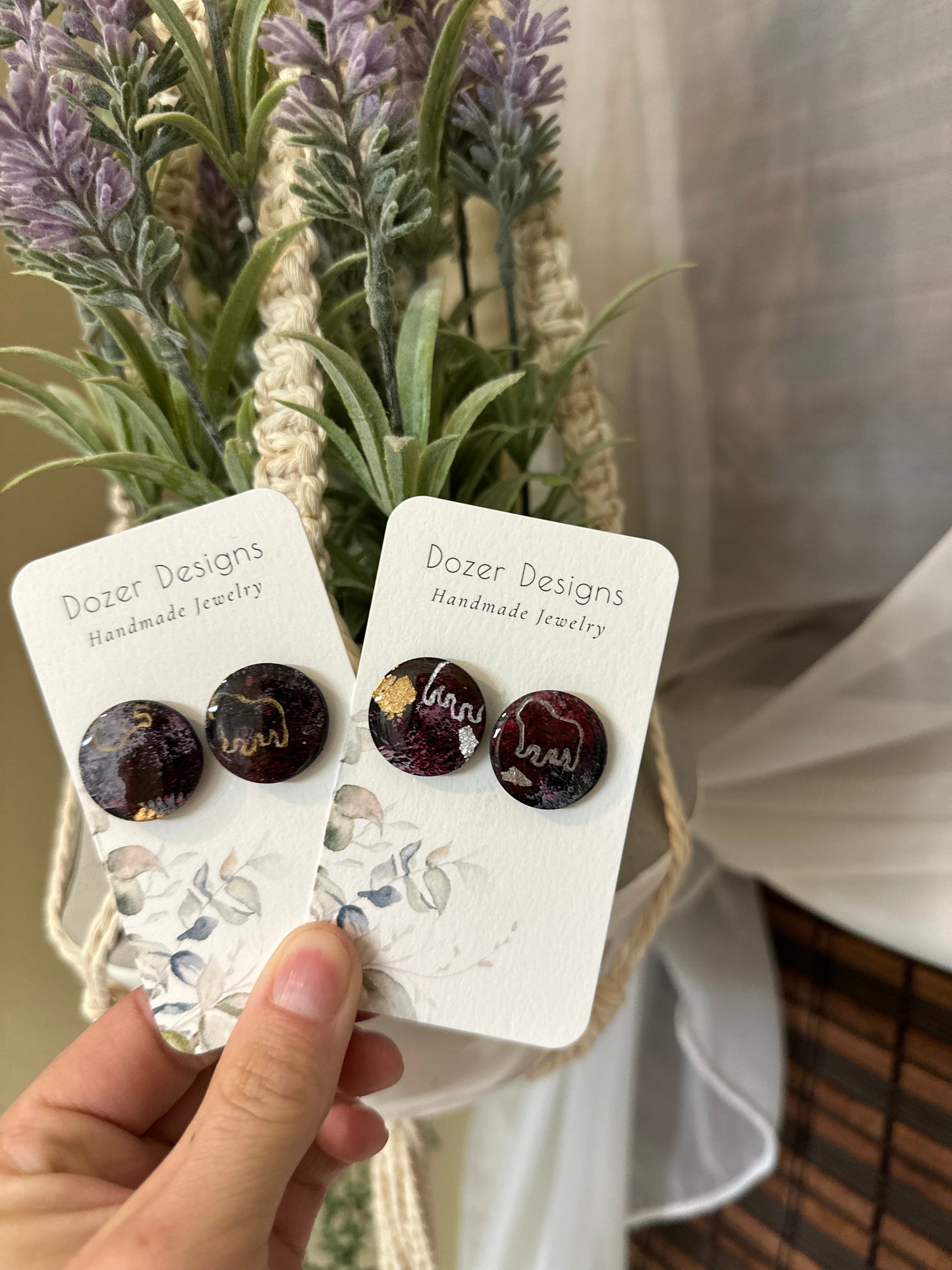 Georgia Graffiti Large Studs