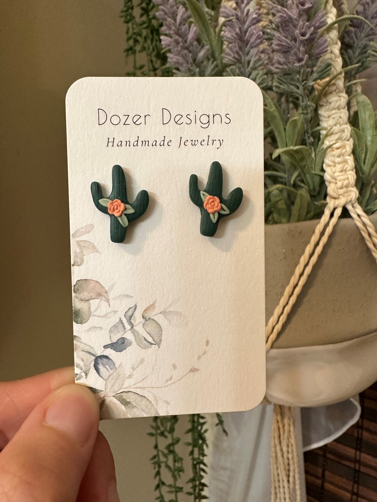 Cactus Blossom Studs