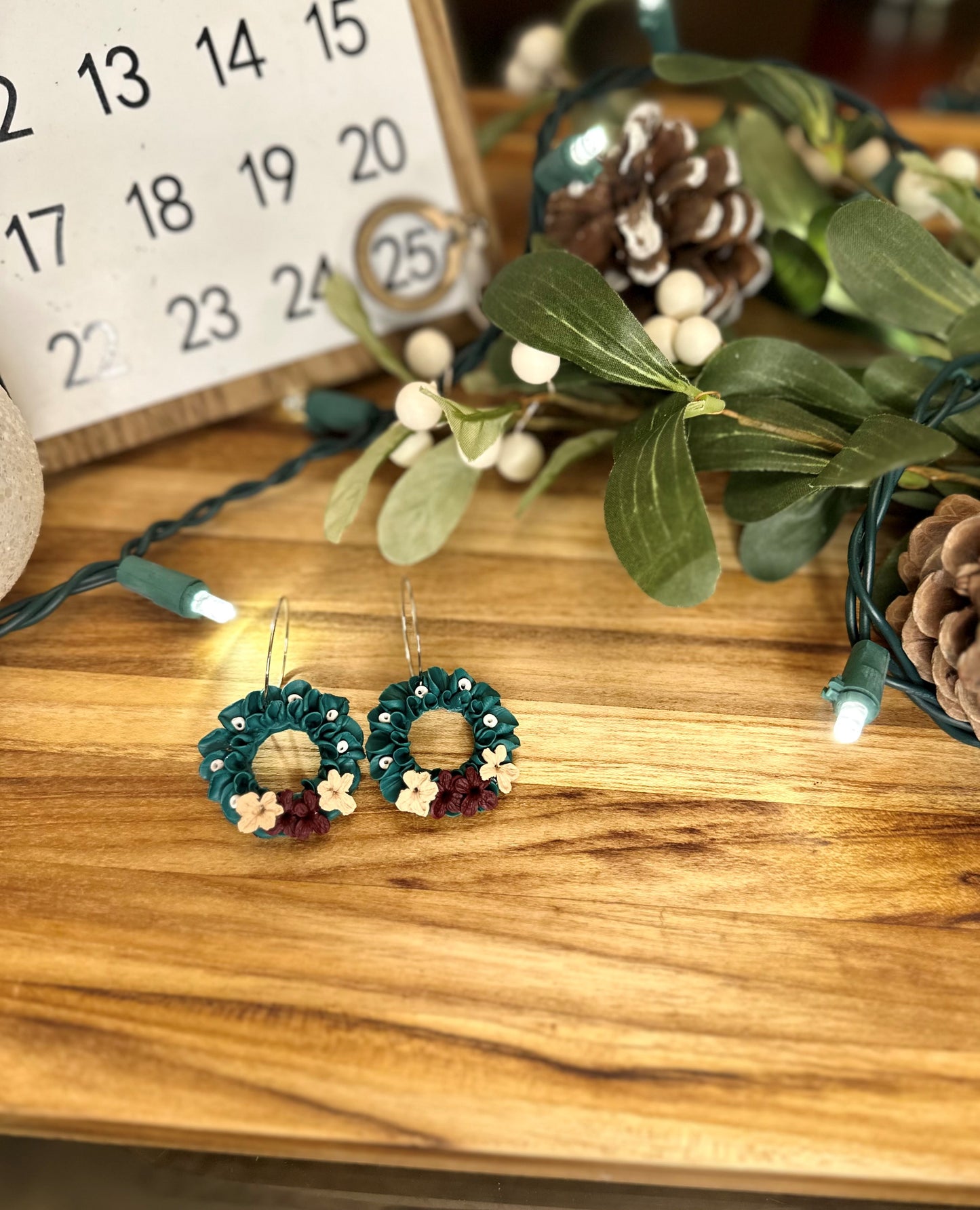 Floral Christmas Wreath