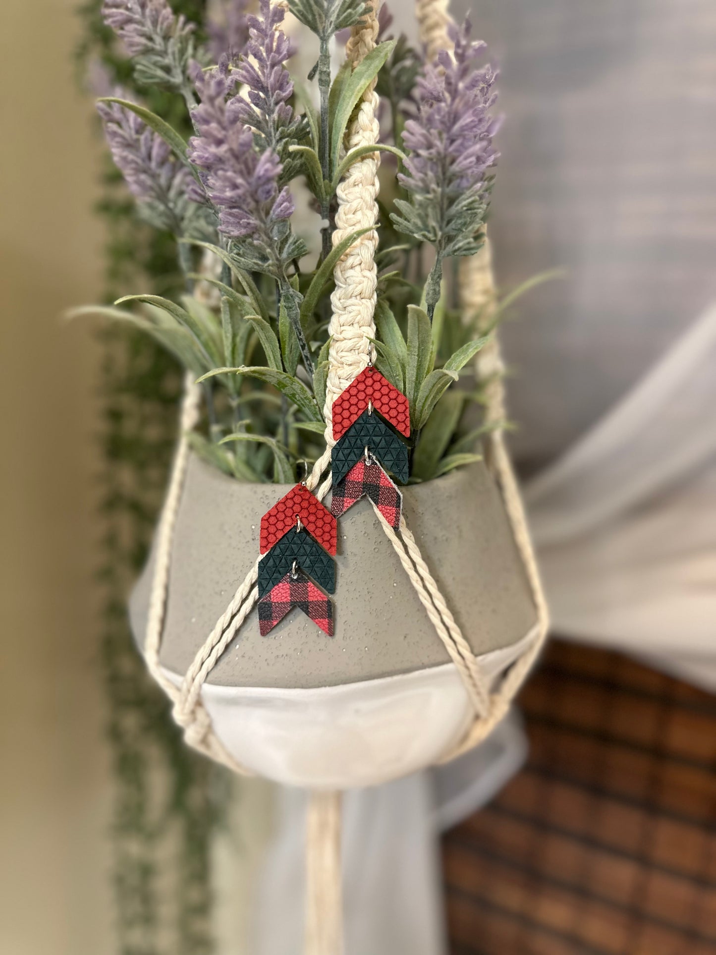 Comet Chevron Leather