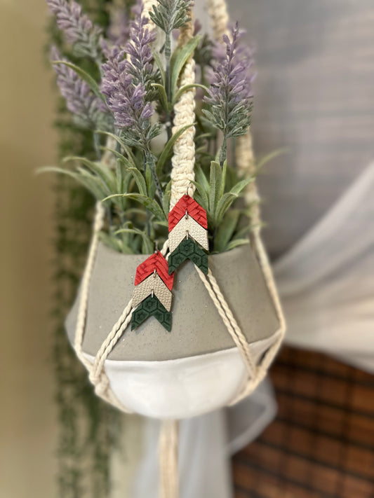 Blitzen Chevron Leather