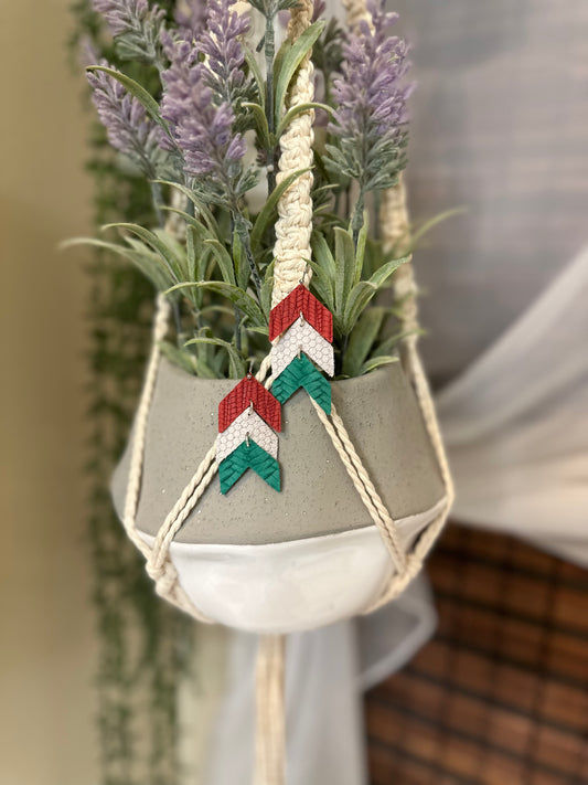 Prancer Chevron Leather