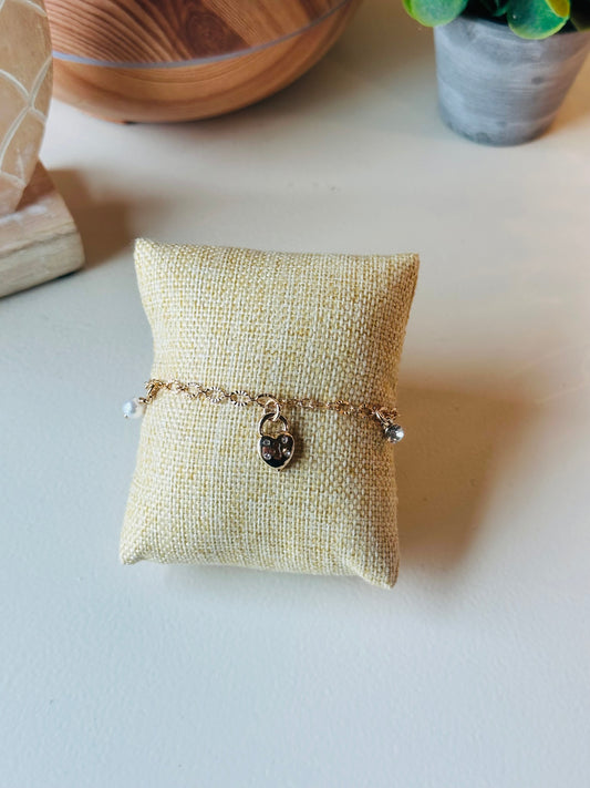 Key to My Heart Charm Bracelet