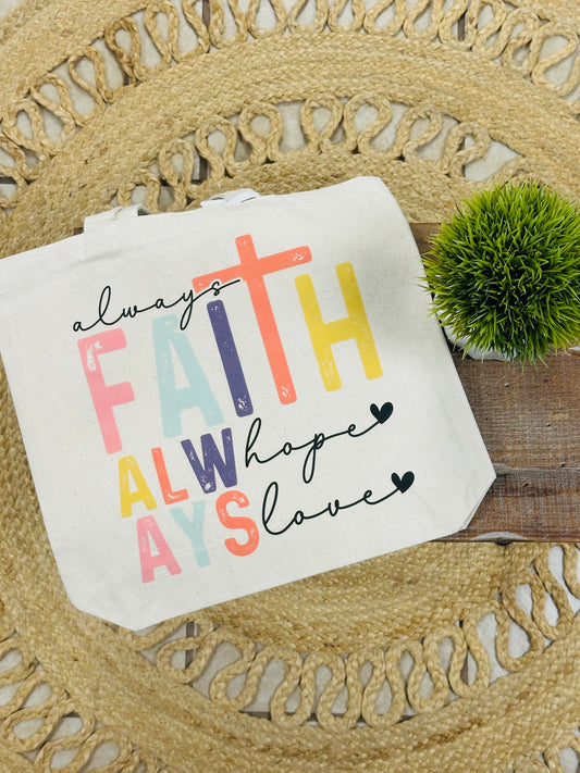 Always Faith Tote