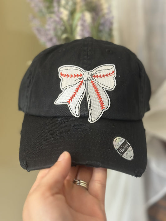 Baseball Bow Hat