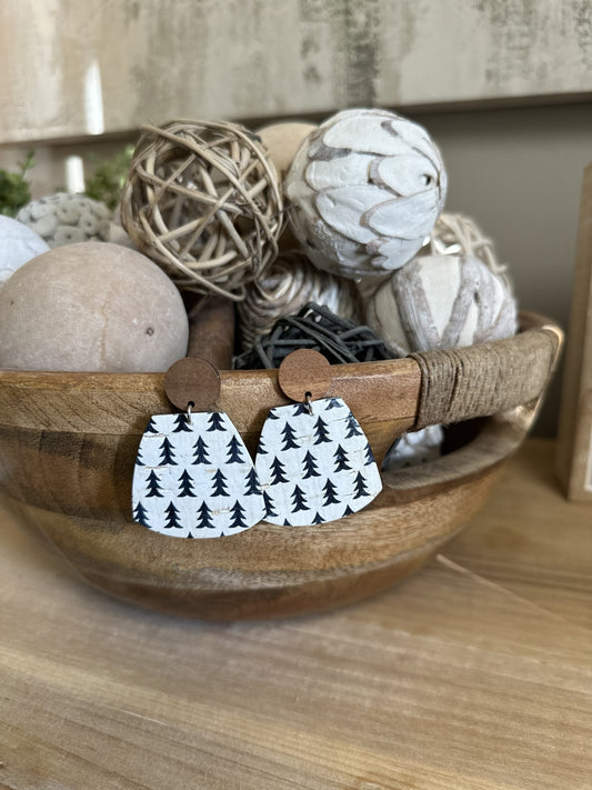 Christmas Forest Leather