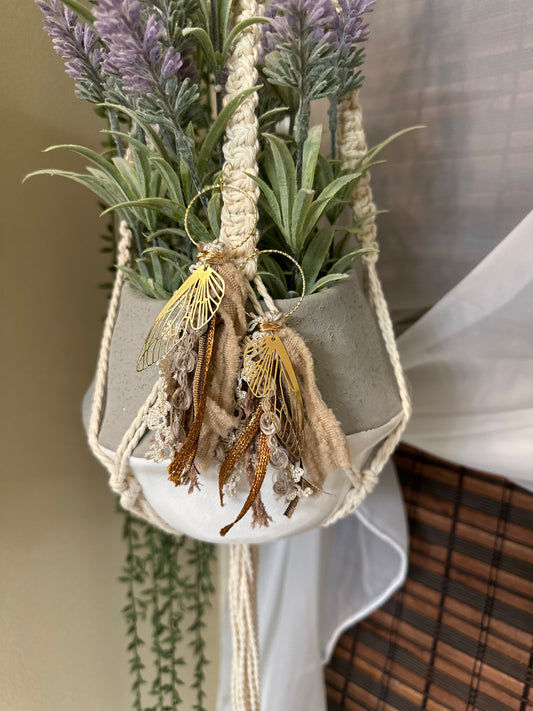 Boho Gilded Wings