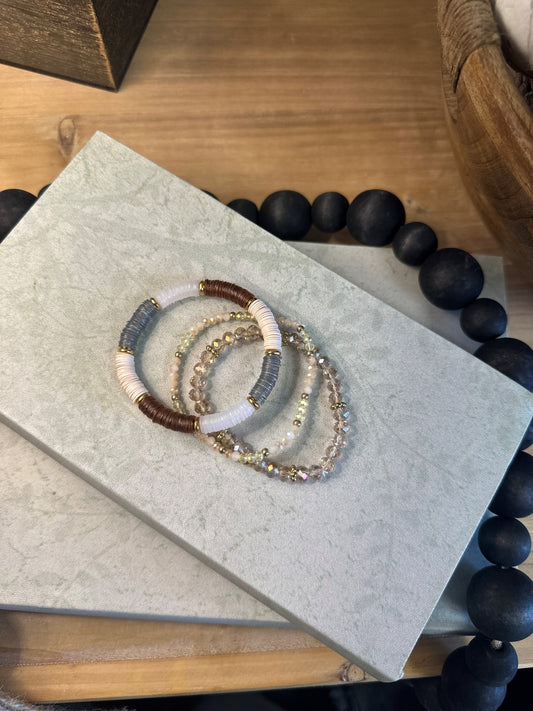 Golden Glow Bracelet Stack